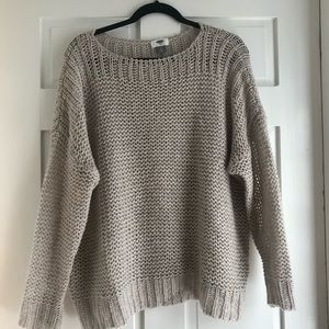 Old Navy Tan Sweater